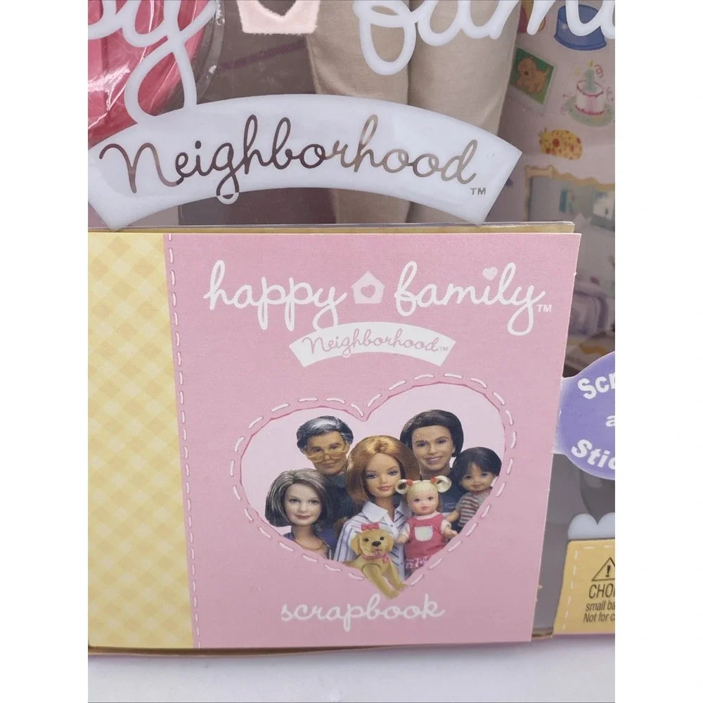 2004 Barbie Happy‎ Family Neighborhood Midge Neighbor Lea & Baby C6061 NIB